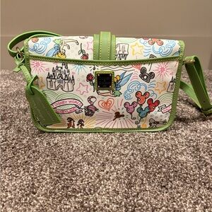 Dooney & Bourke Disney Crossbody Bag with Green Accents